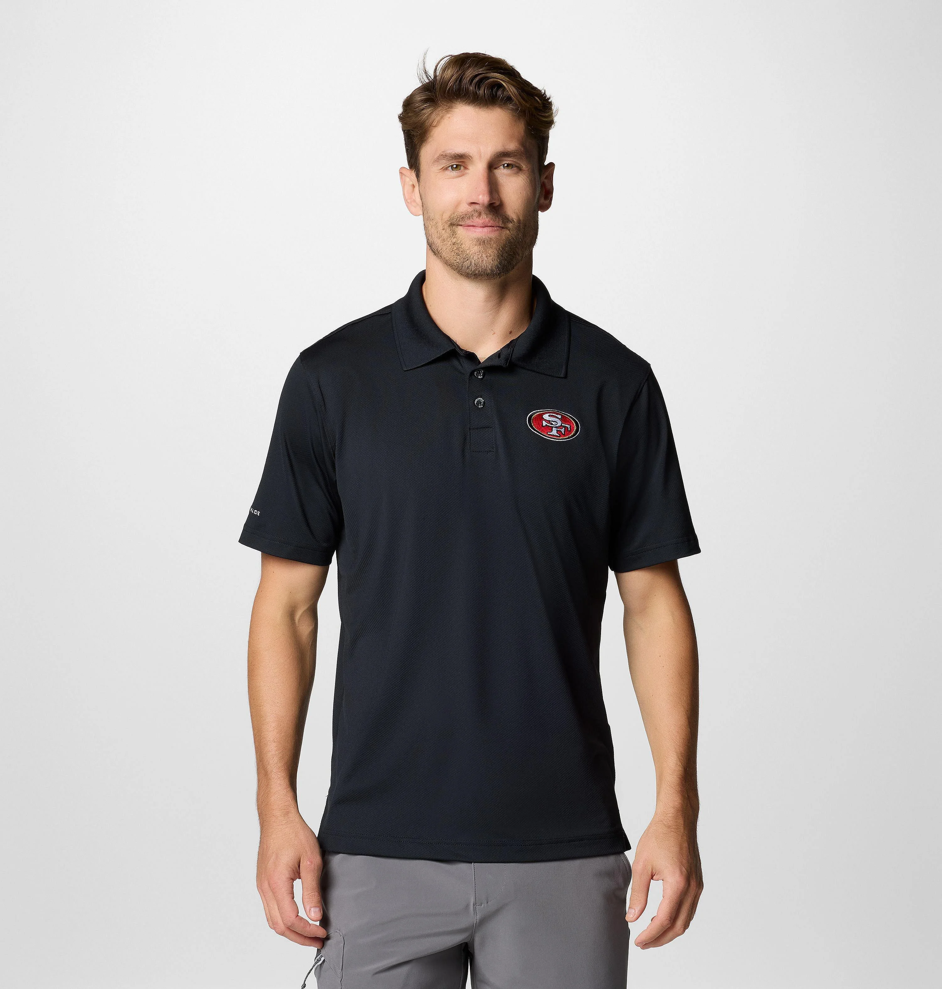 Men's PFG Low Drag Offshore Polo - San Francisco 49ers - 1