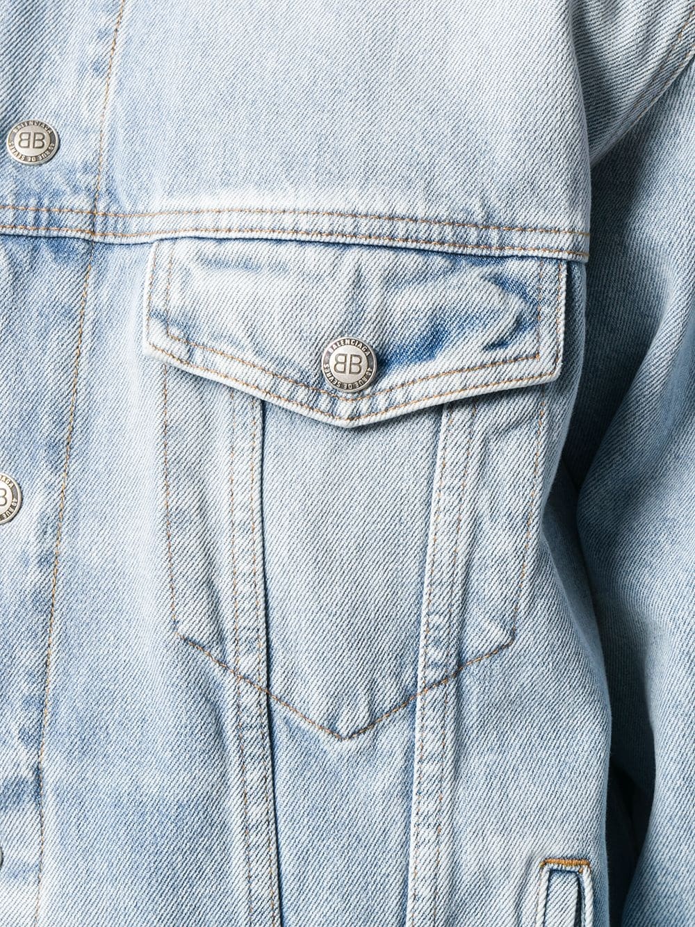 oversized denim jacket - 5