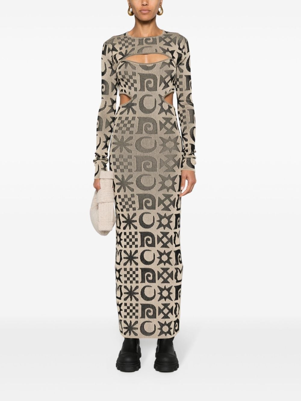 Onika jacquard midi dress - 2