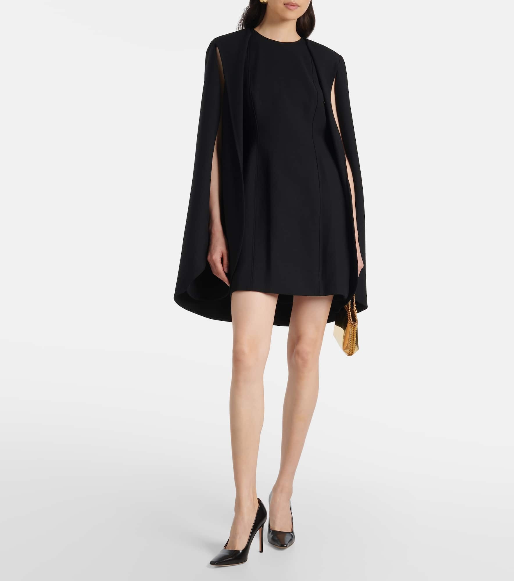Caped minidress - 2