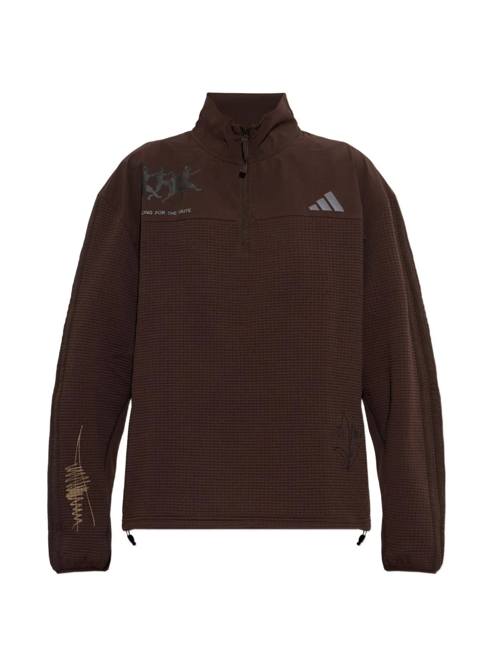 Song for the Mute quarter-zip sweater - 1