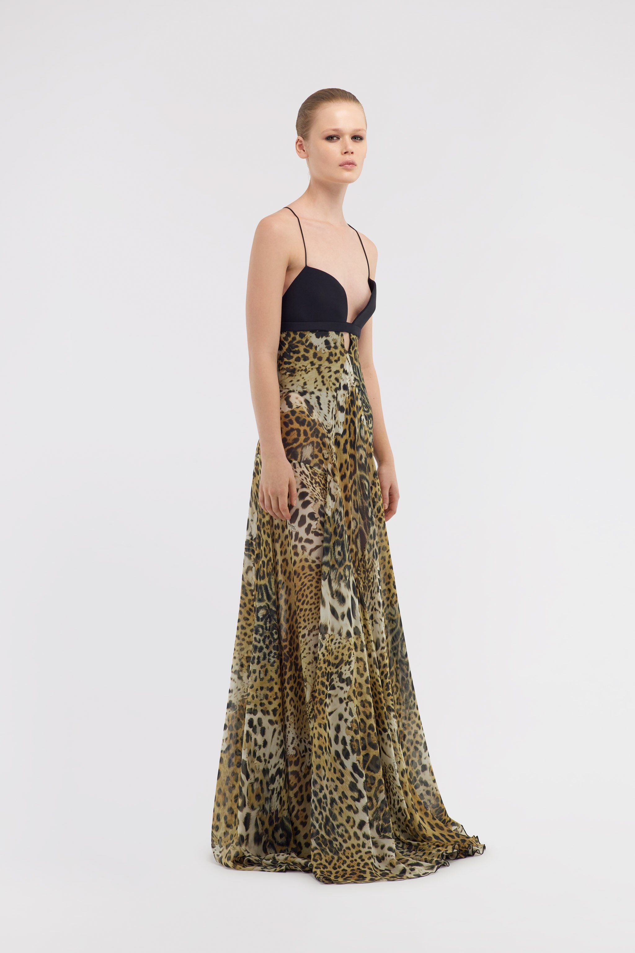 Long dress Jaguar Skin print - 3