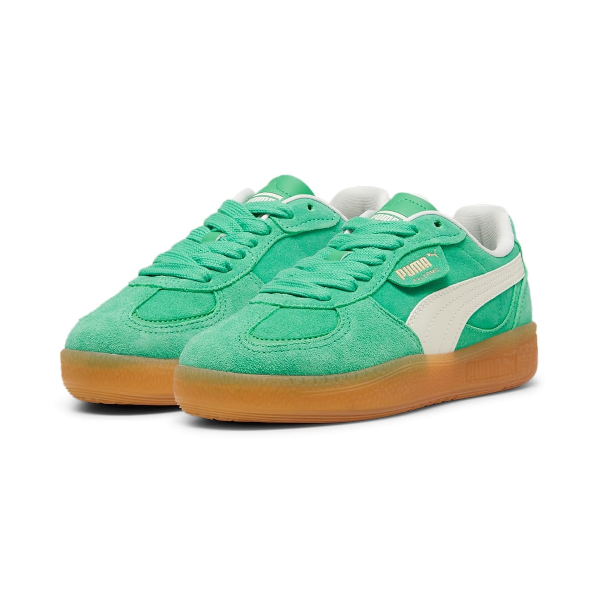 (WMNS) PUMA Palermo Moda Xtra Gum 'Green Ivory Gum' 400323-03 - 3