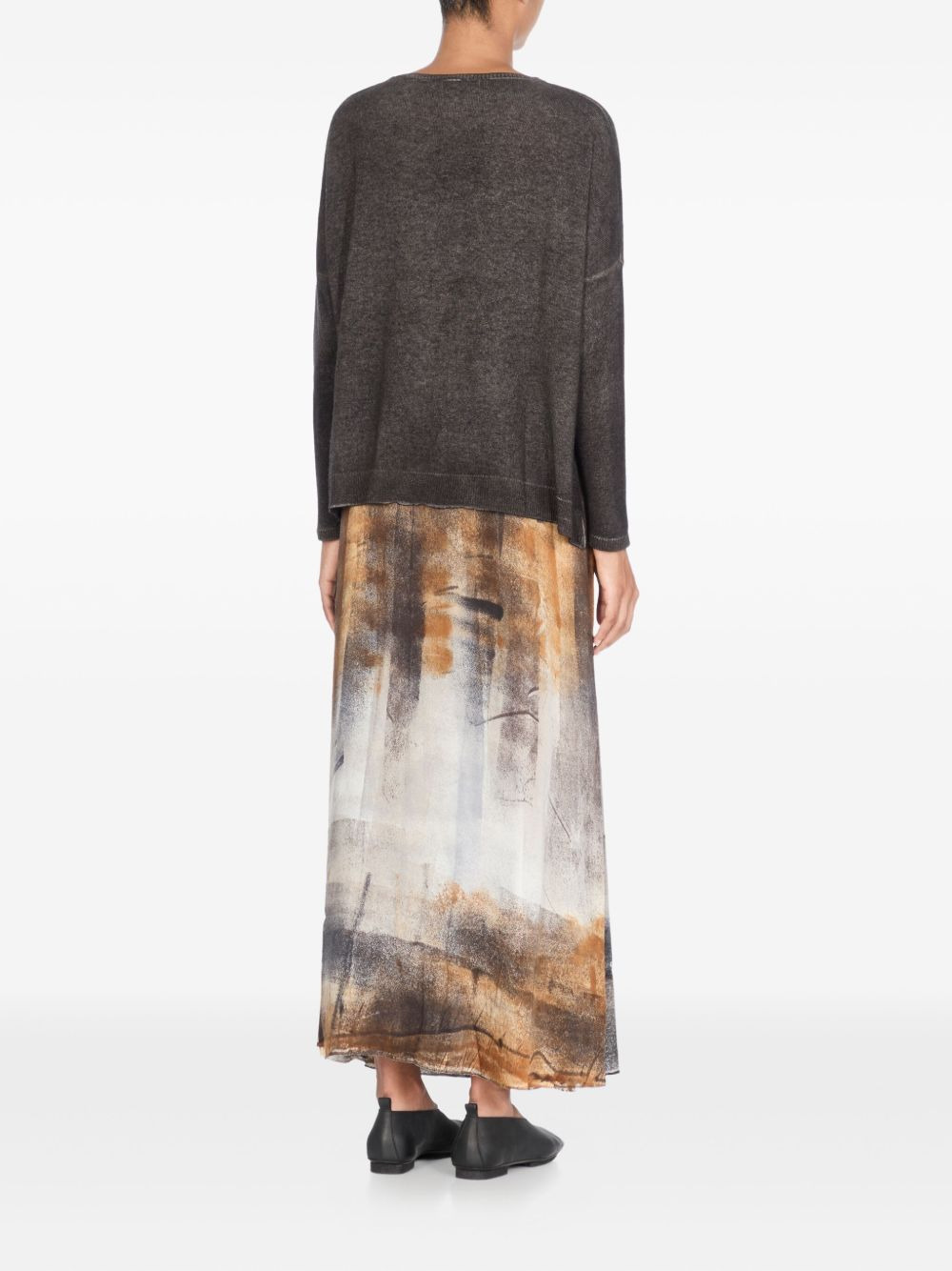 crew-neck cashmere sweater - 3