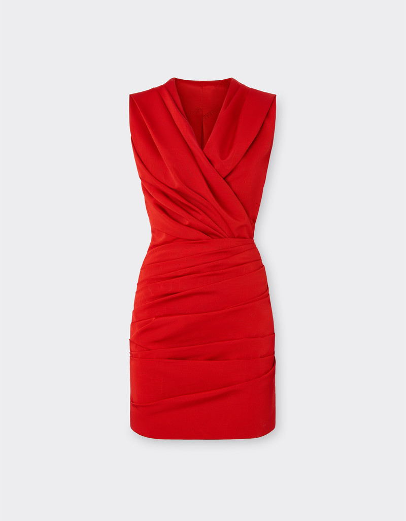Moiré faille dress 1