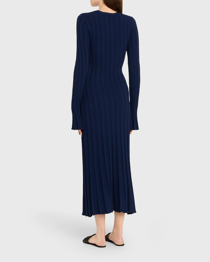 Rhea Cable-Knit Midi Dress 3