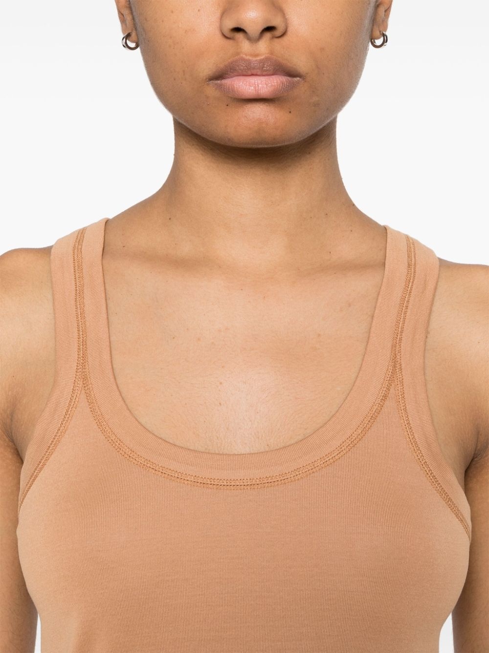 ribbed cotton top - 5
