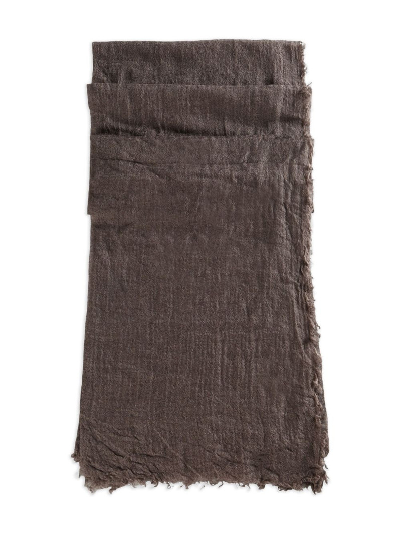 frayed-edge scarf 1