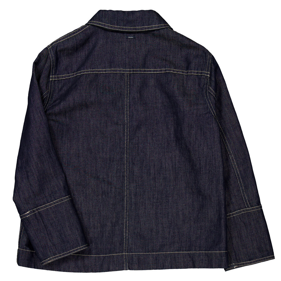 Max Mara Ella Washed Denim Jacket - 6