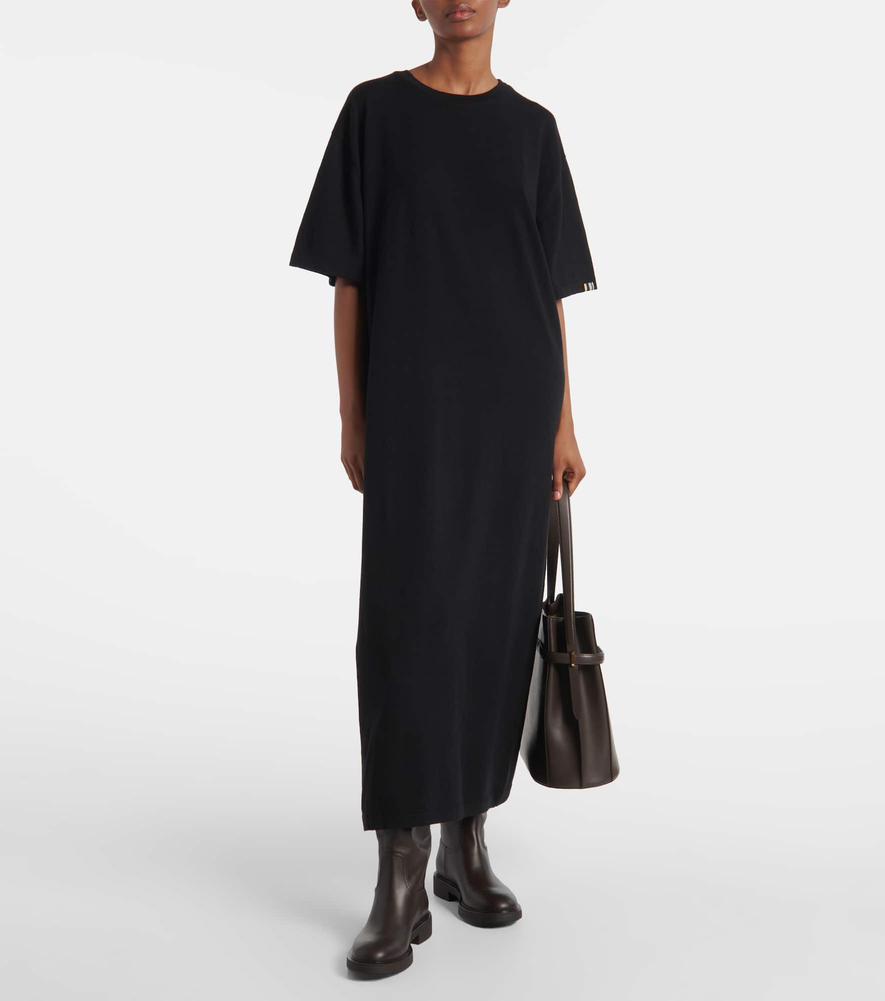 Kris cotton and cashmere maxi dress - 2