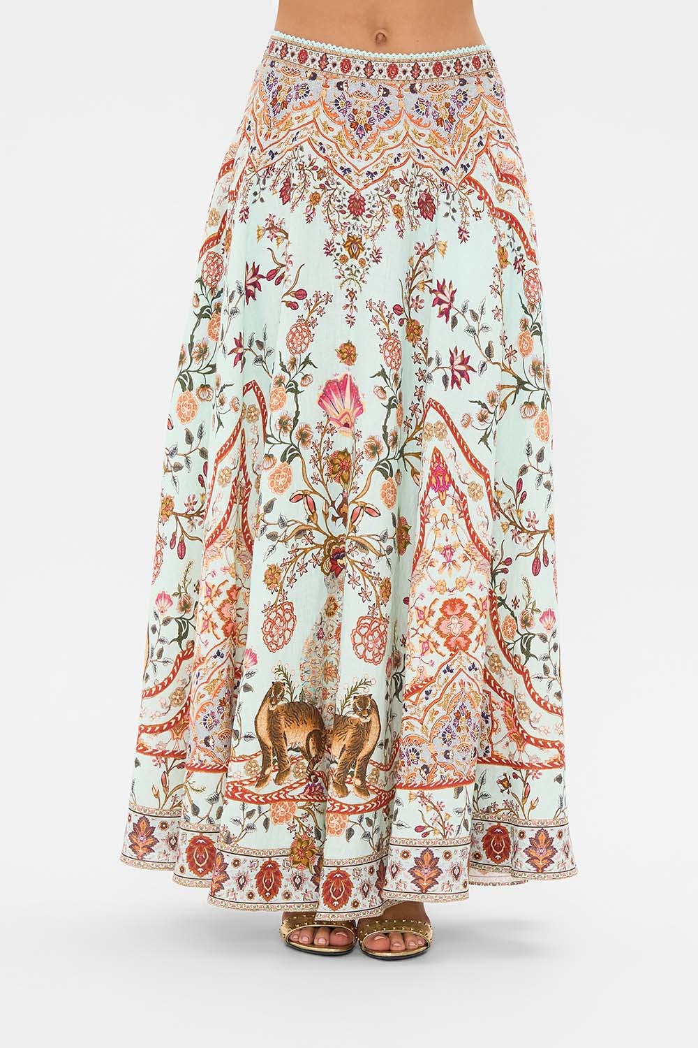 MAXI CIRCLE SKIRT - 5