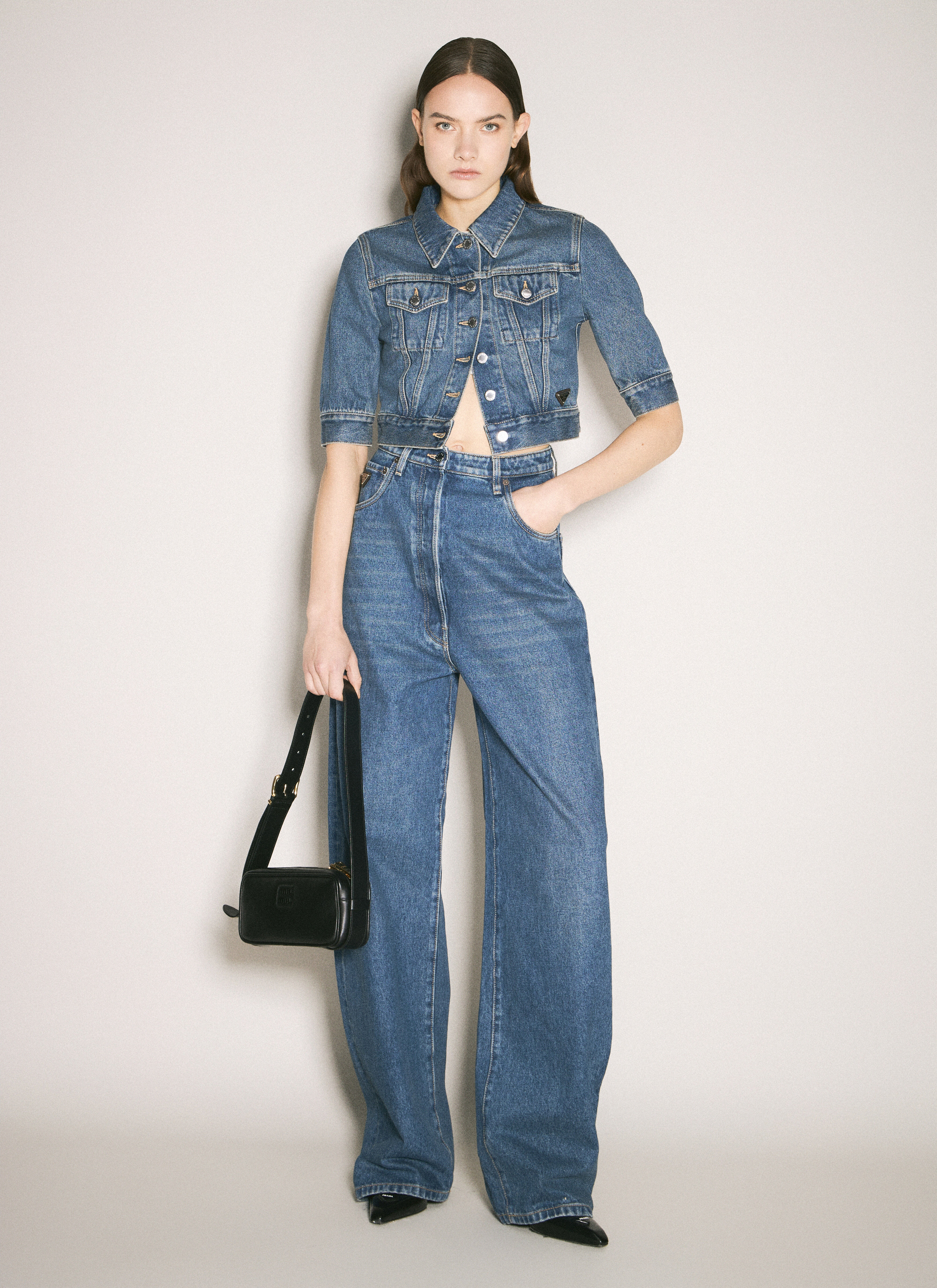 Logo Plaque Balloon Jeans - 2