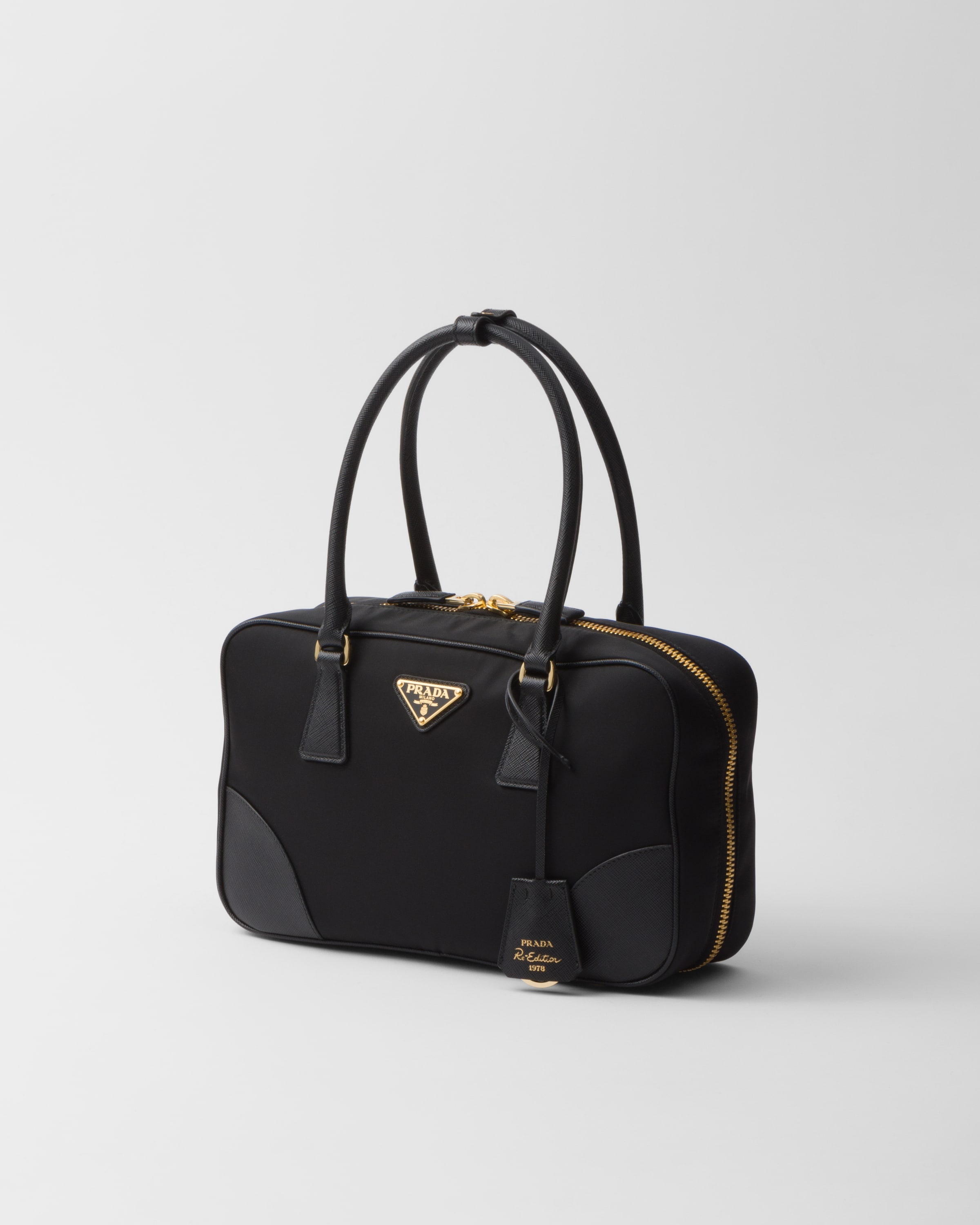Prada Re-Edition 1978 medium Re-Nylon and Saffiano leather two-handle bag - 2