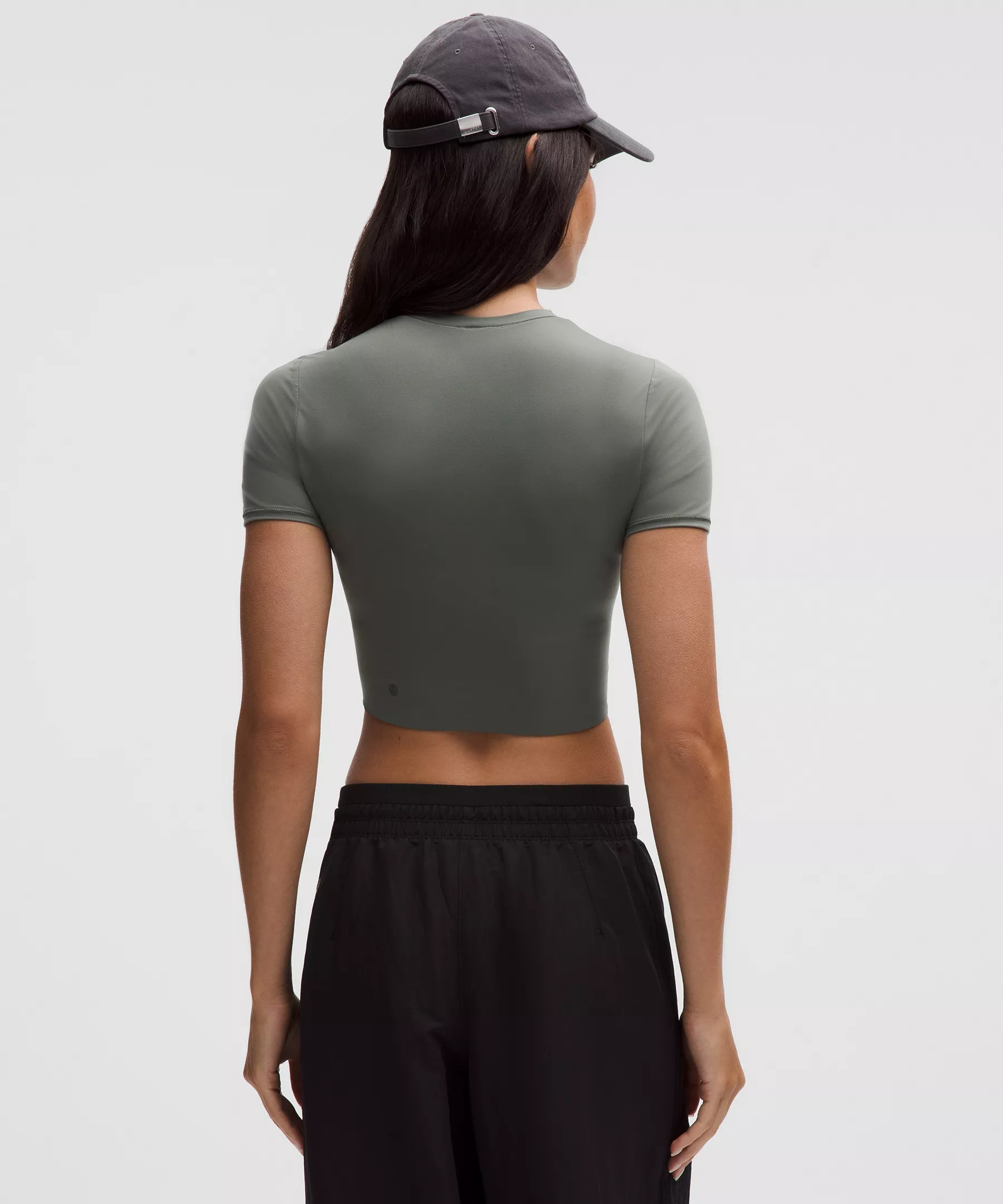 Wundermost Ultra-Soft Nulu Crewneck Cropped T-Shirt - 3