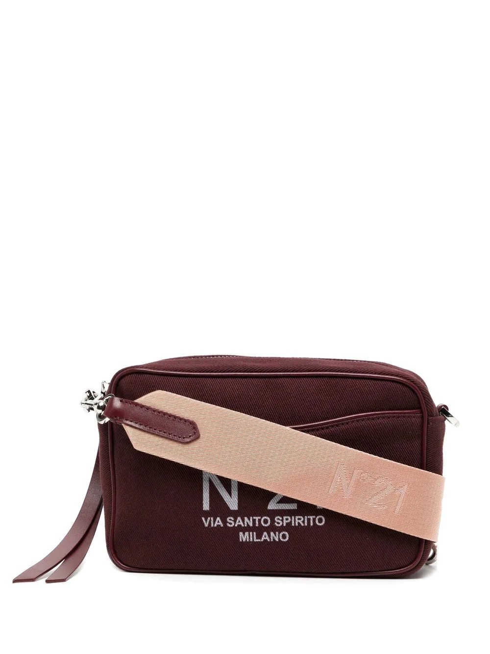 logo-print crossbody bag - 1