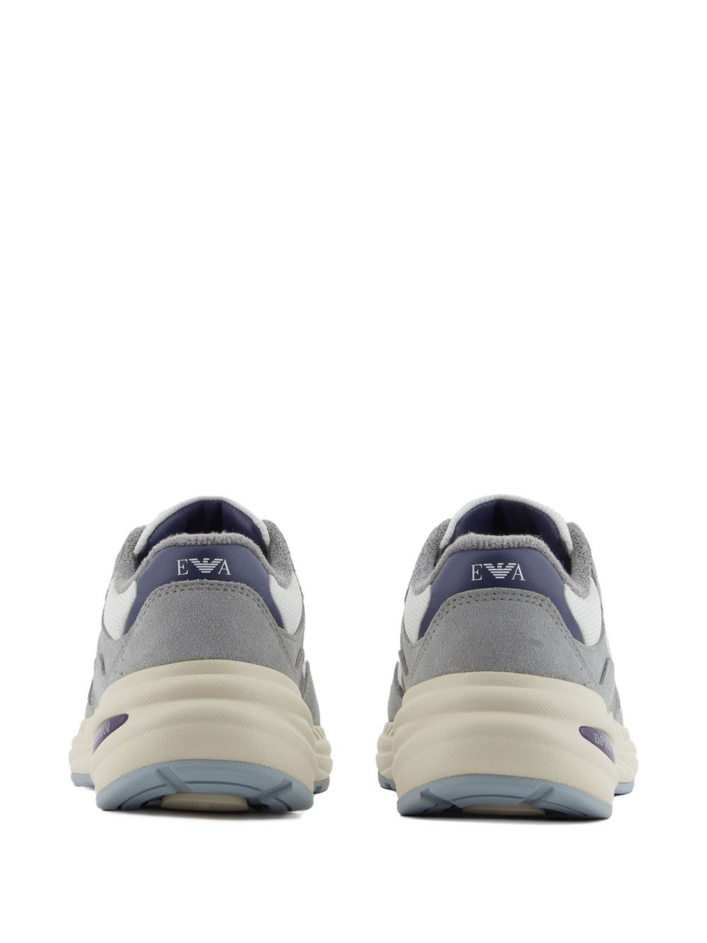 eagle-logo mesh sneakers - 3