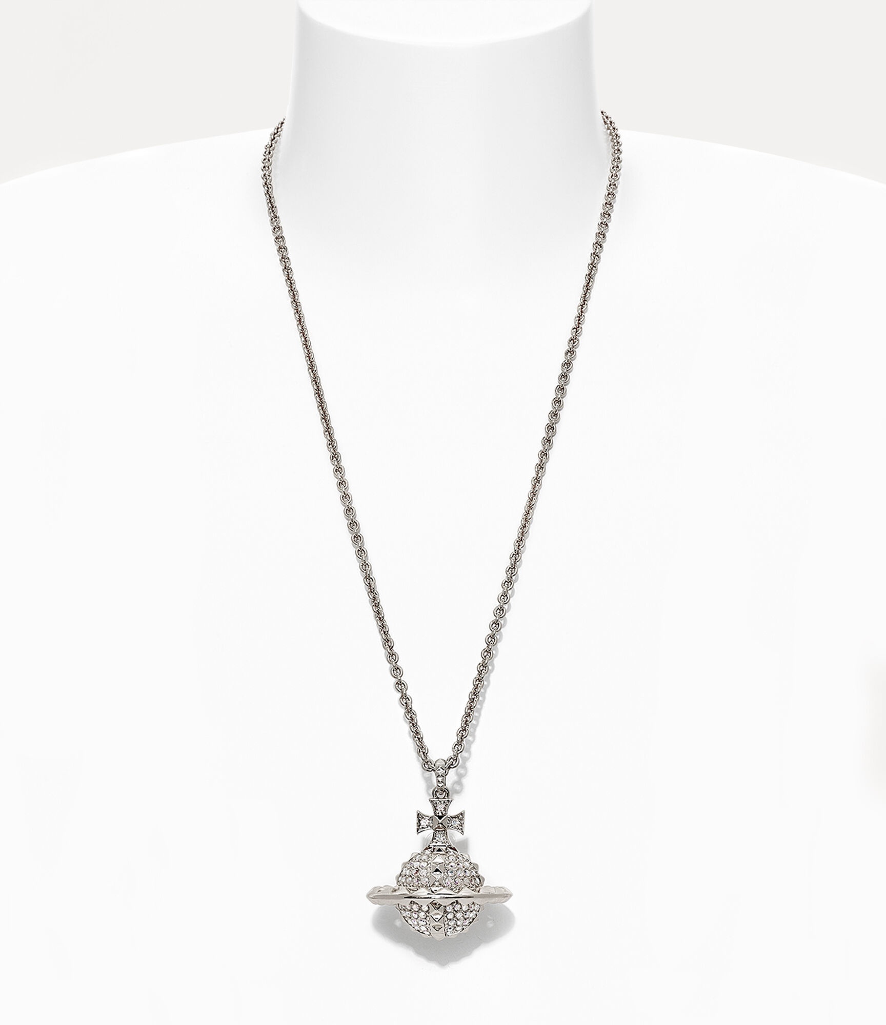MAYFAIR LARGE ORB PENDANT NECKLACE - 2