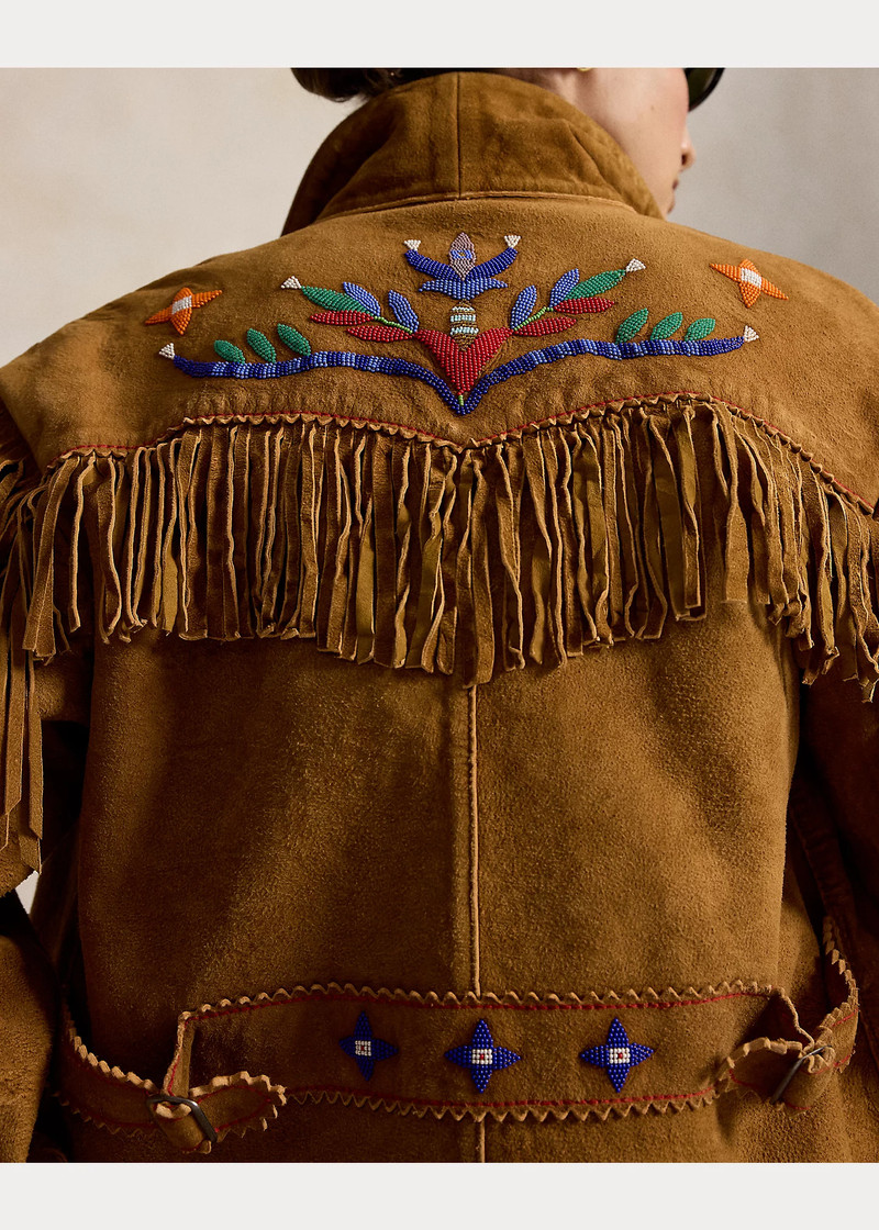 PRL x TÓPA Standing Sage Fringe Jacket 10