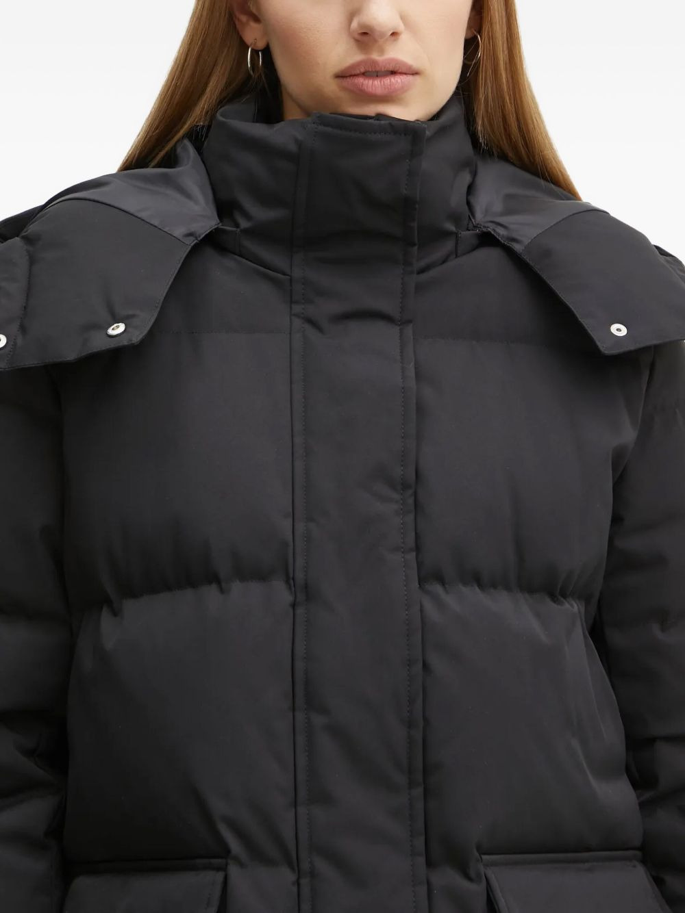 hooded puffer coat - 4