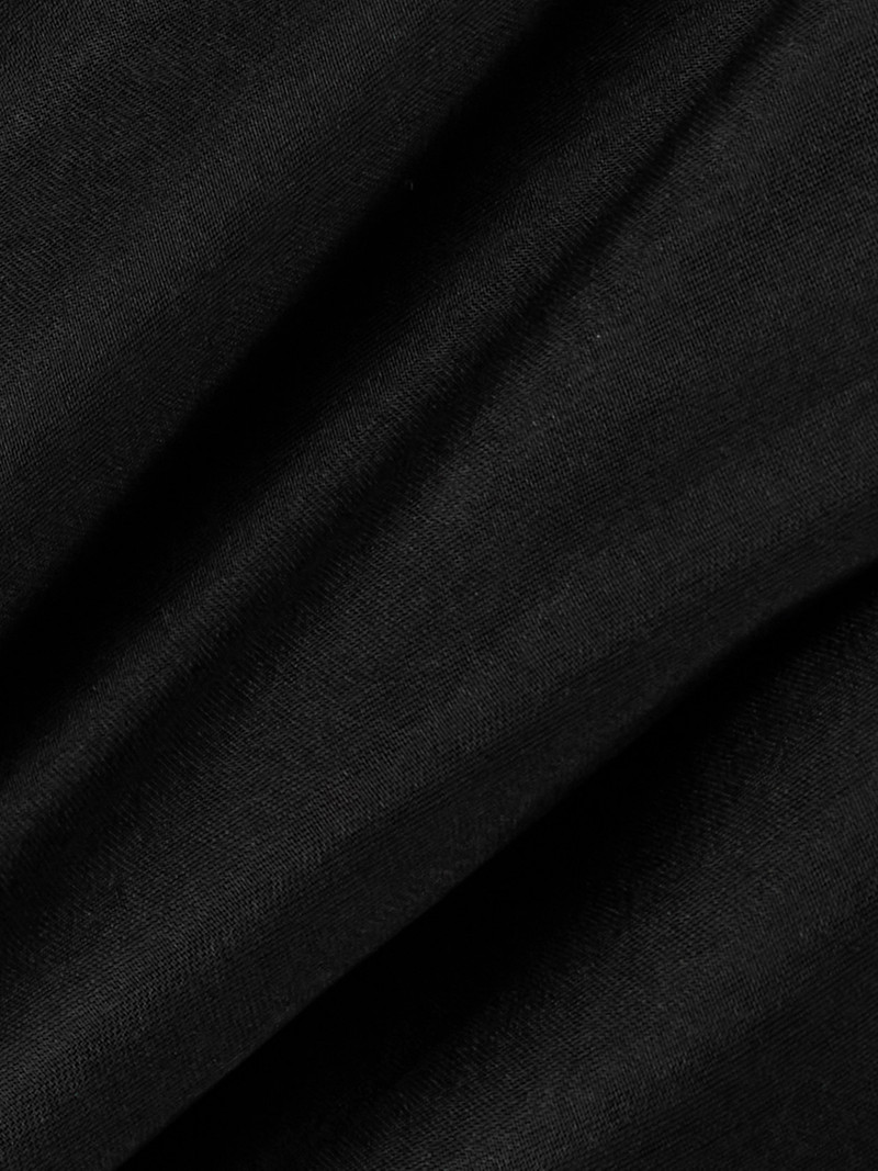 Ostie Pleated Silk-organza Wide-leg Pants 5