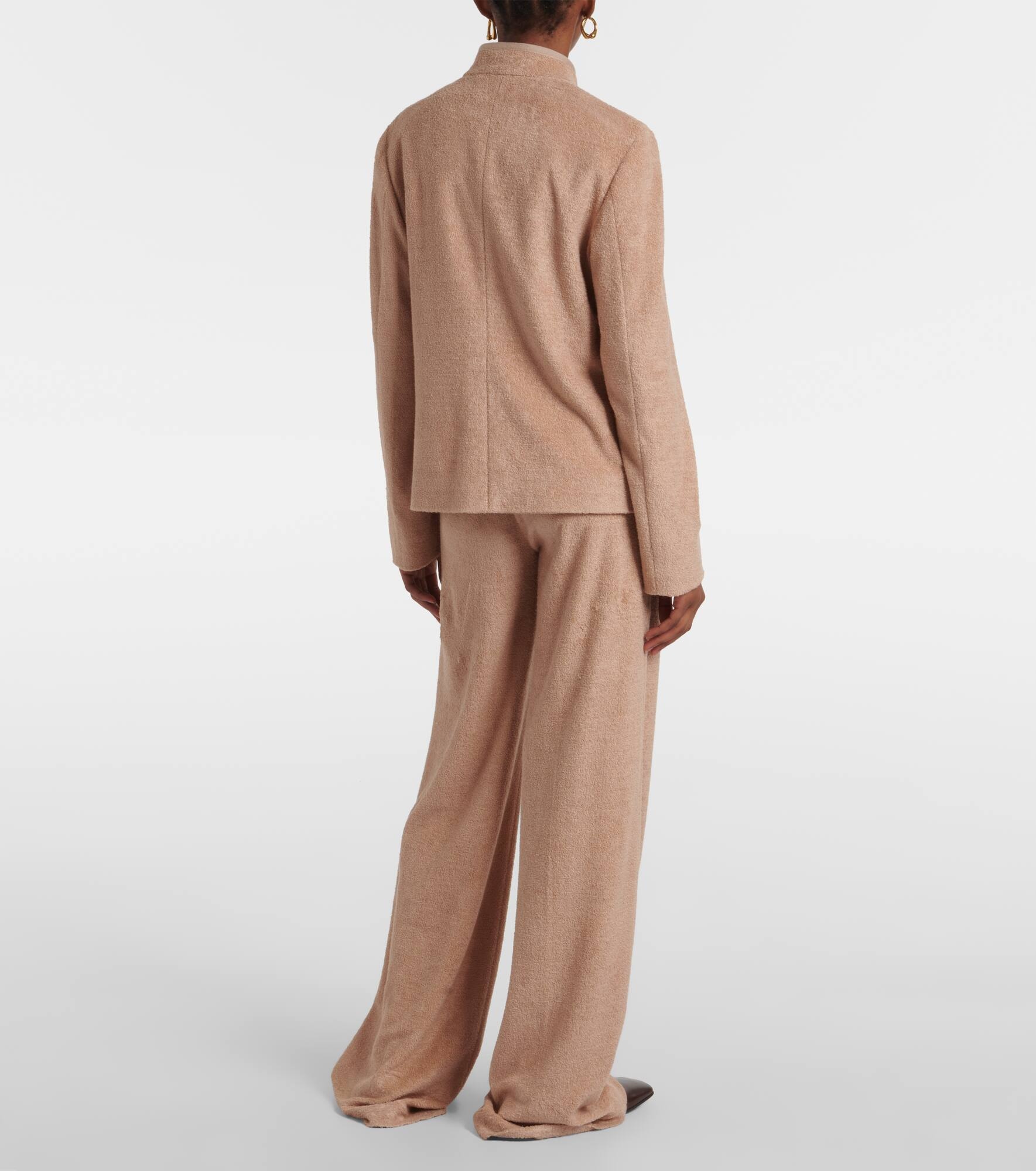 Spagna Mini linen and cotton terry jacket - 3