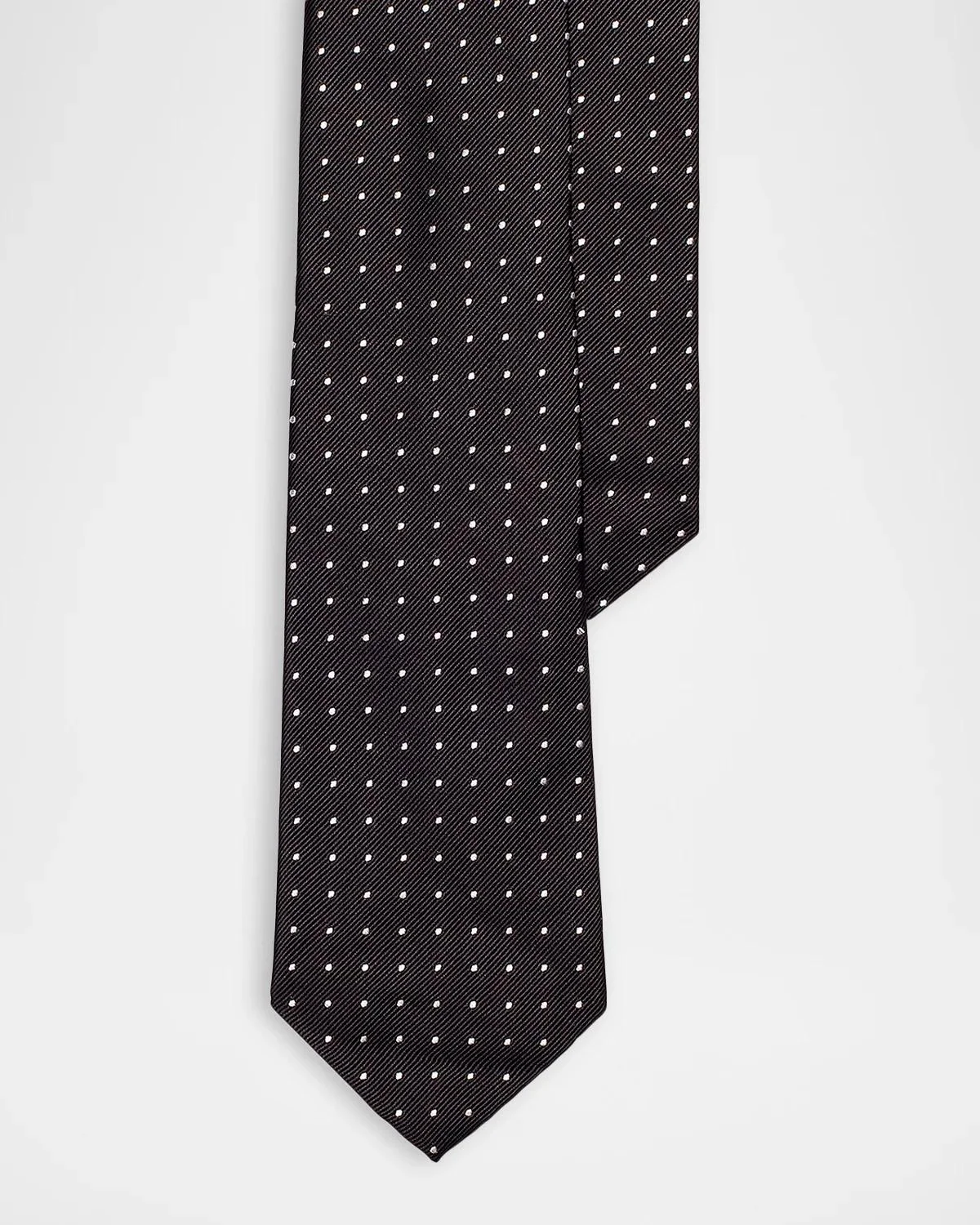 Men's Pindot Silk Tie - 1
