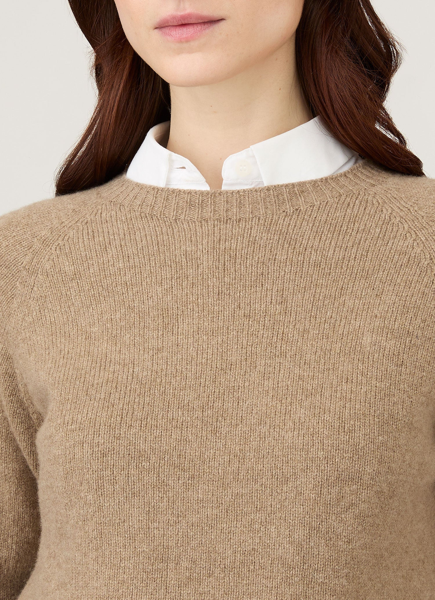 Lambswool Crew Neck Jumper - 4