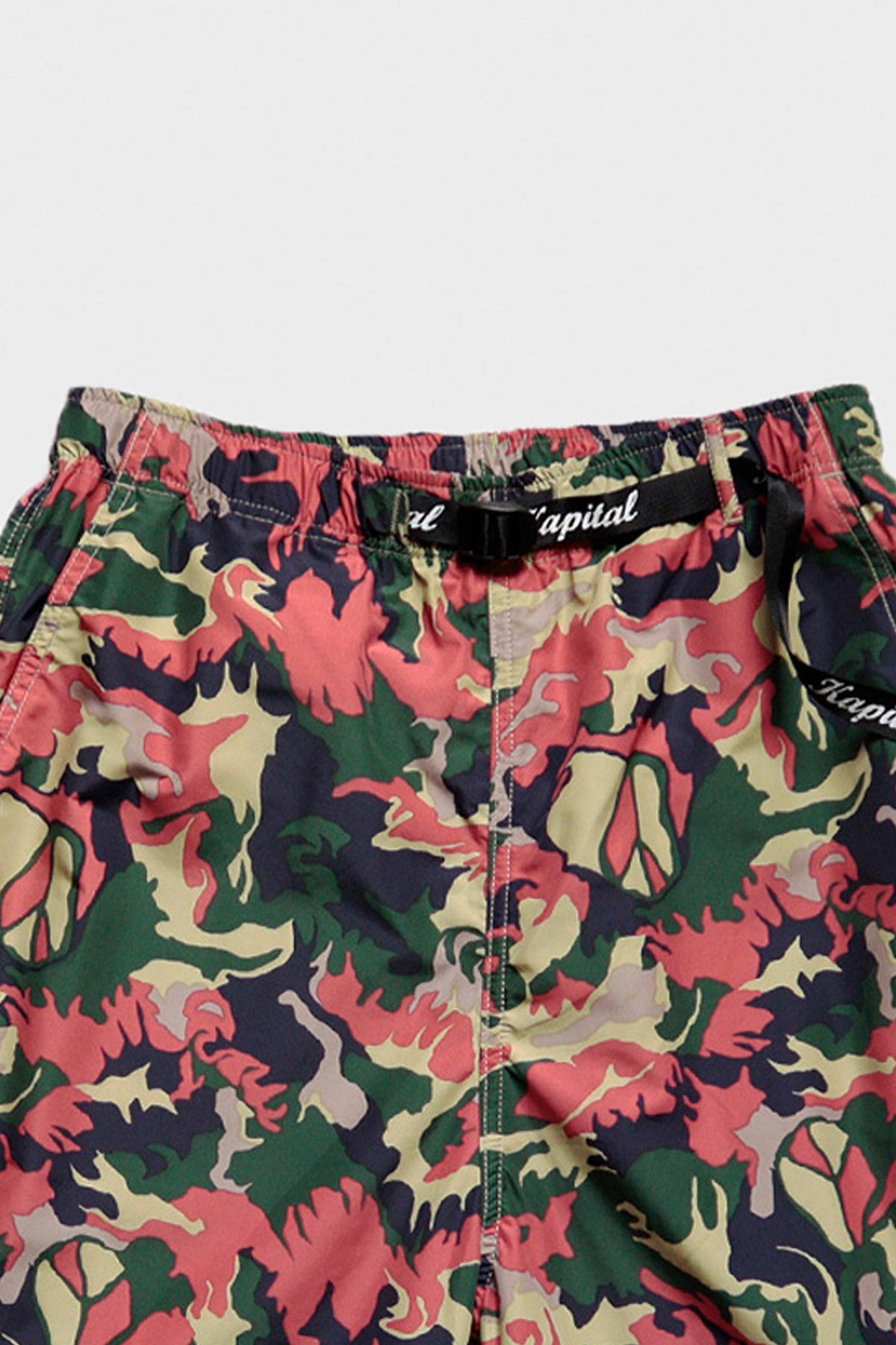 FAST-DRY TAFFETA PEACE CAMO EASY SHORTS - COLORFUL - 7