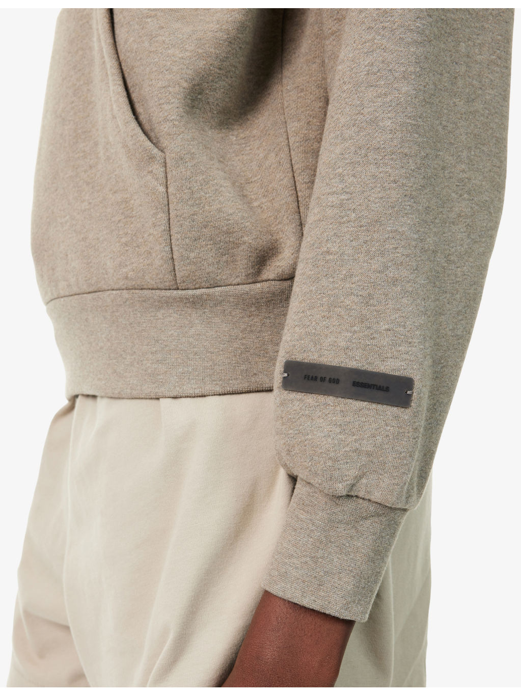 Relaxed-Fit Embossed-Logo Cotton-Blend Hoodie - 5