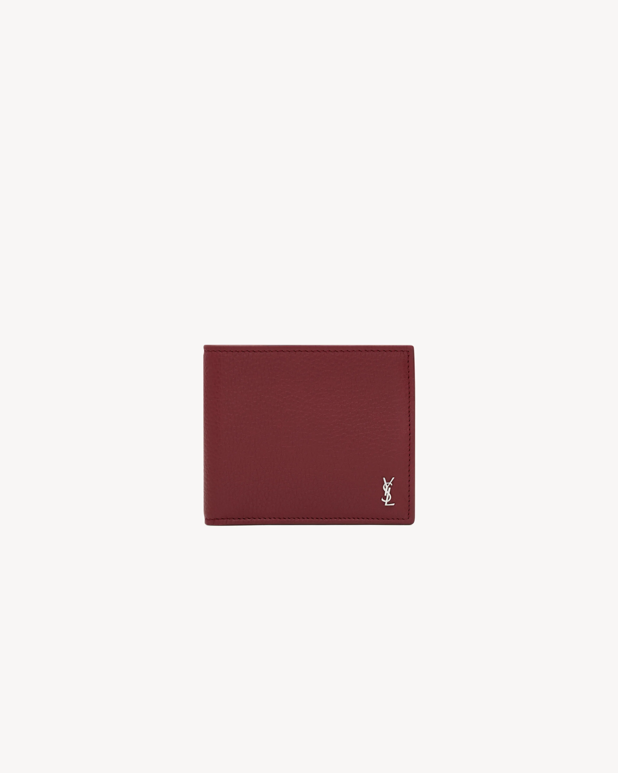 TINY CASSANDRE EAST/WEST WALLET IN GRAINED LEATHER - 1