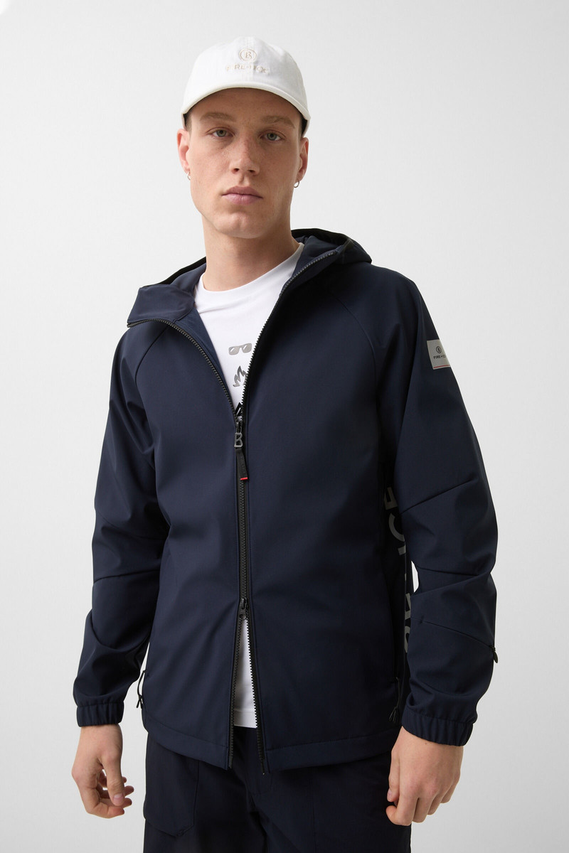 Gilmar softshell jacket in Dark blue 1