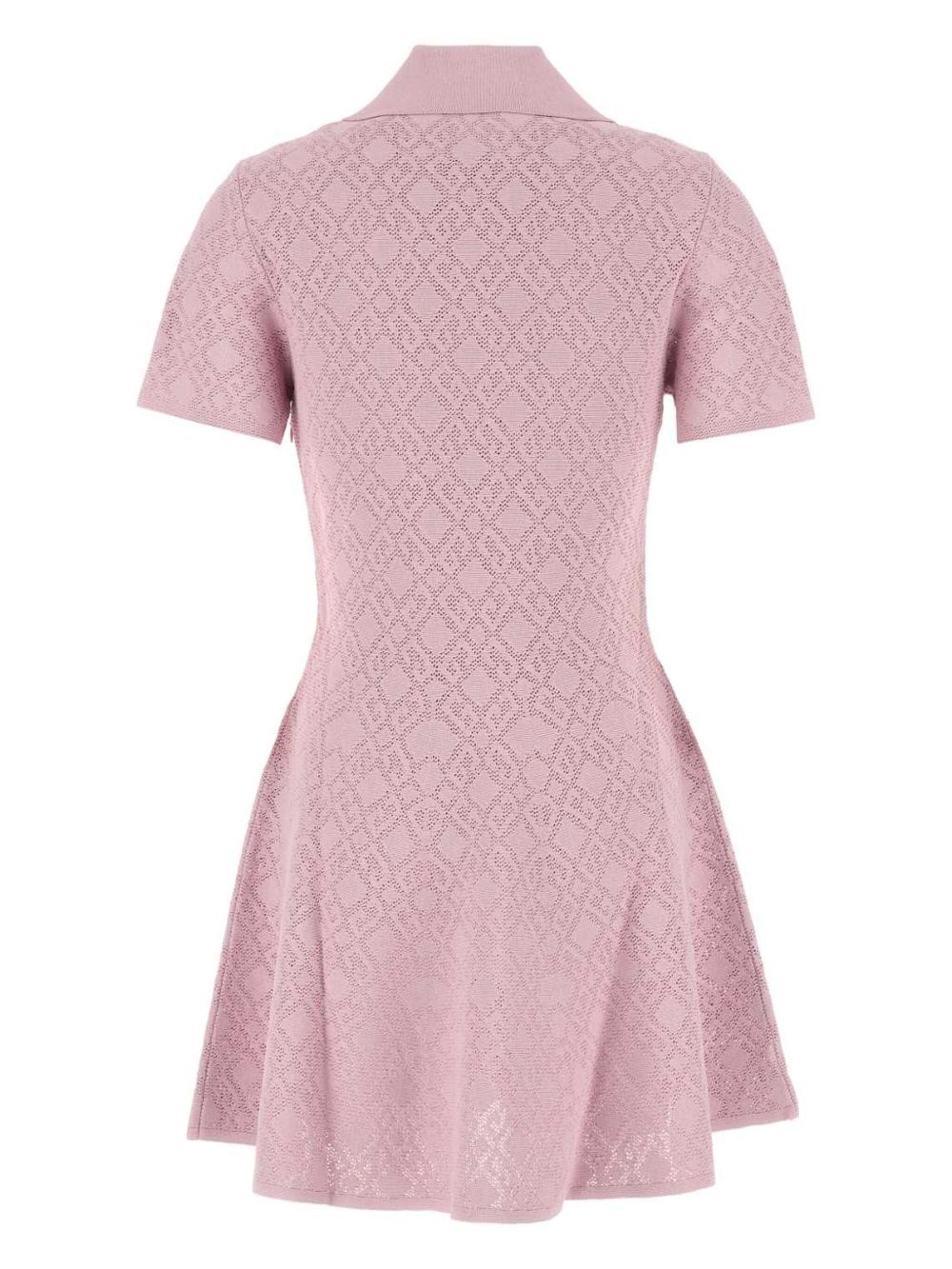 monogram-jacquard dress - 2