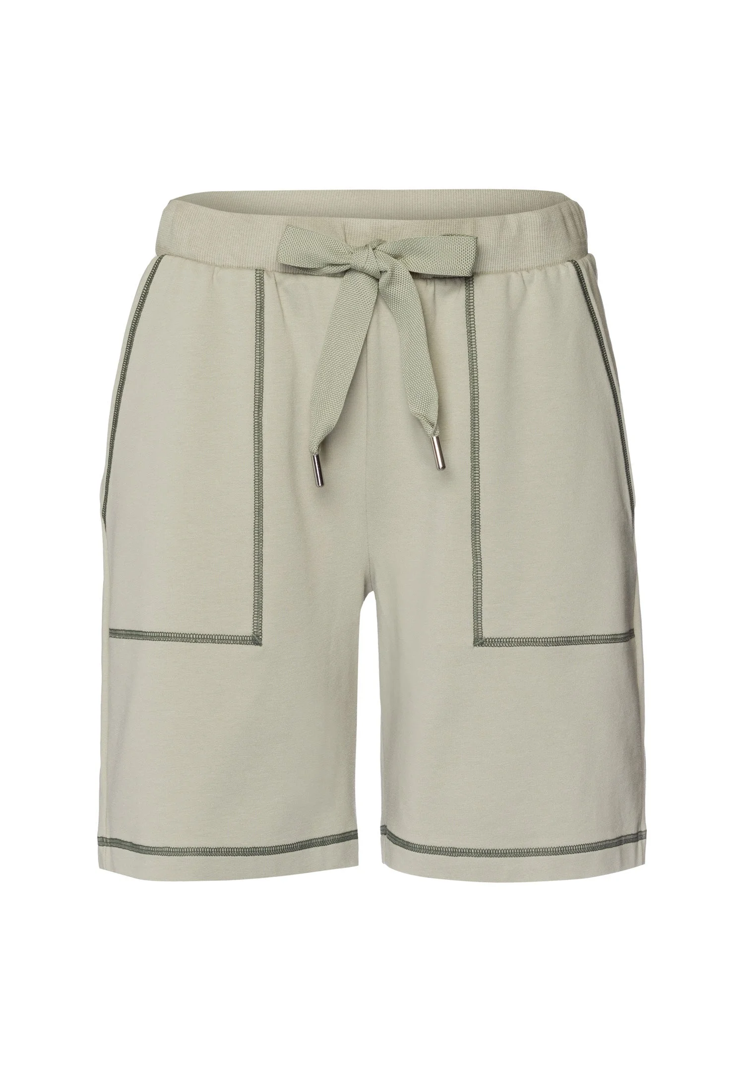 Natural Living Organic Cotton Drawsting Shorts - 1