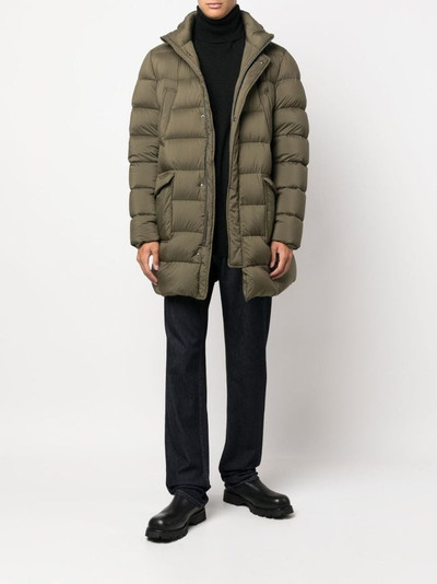 Herno padded hooded down jacket outlook
