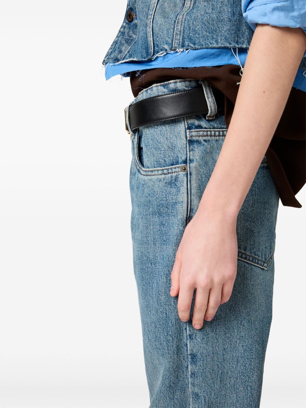 straight-leg jeans - 6