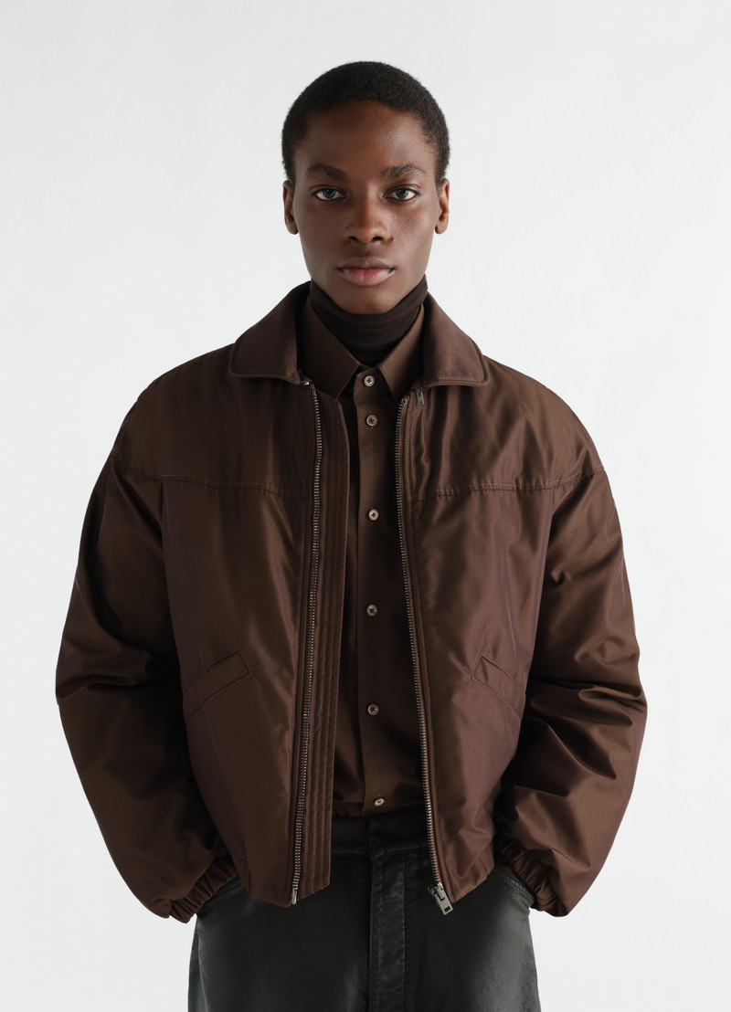 QUILTED BLOUSON IN WATER-REPELLENT CANVAS 4