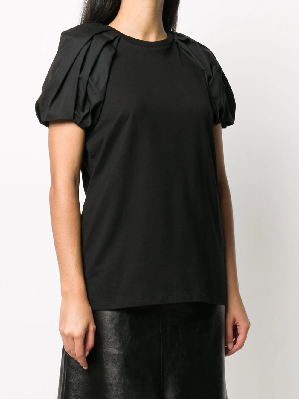 puff-sleeve T-shirt - 3