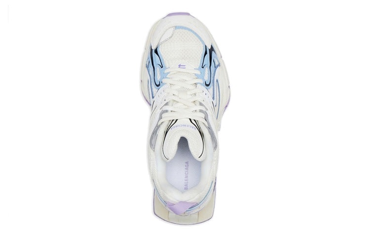 (WMNS) Balenciaga X-Pander Sneakers 'White Blue Purple' 653870W2RA89045 - 3
