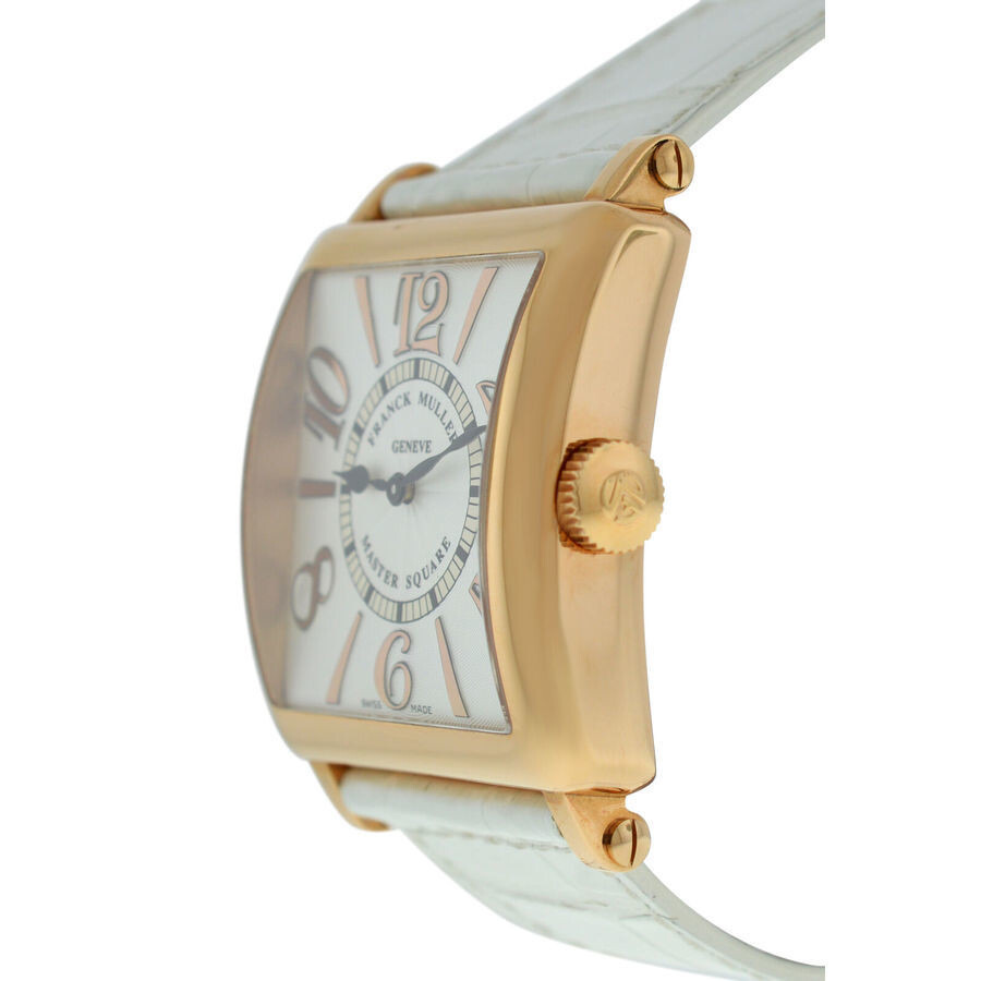 Pre-owned Franck Muller Master Square Quartz White Dial Men's Watch 6002 H QZ REL 6/6 - 2