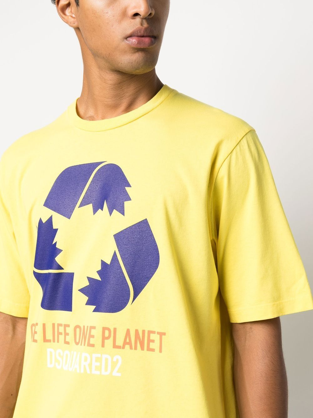 logo-print short-sleeved T-shirt - 5