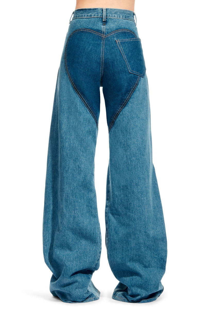 AREA ROPE CUTOUT WIDE LEG JEAN outlook