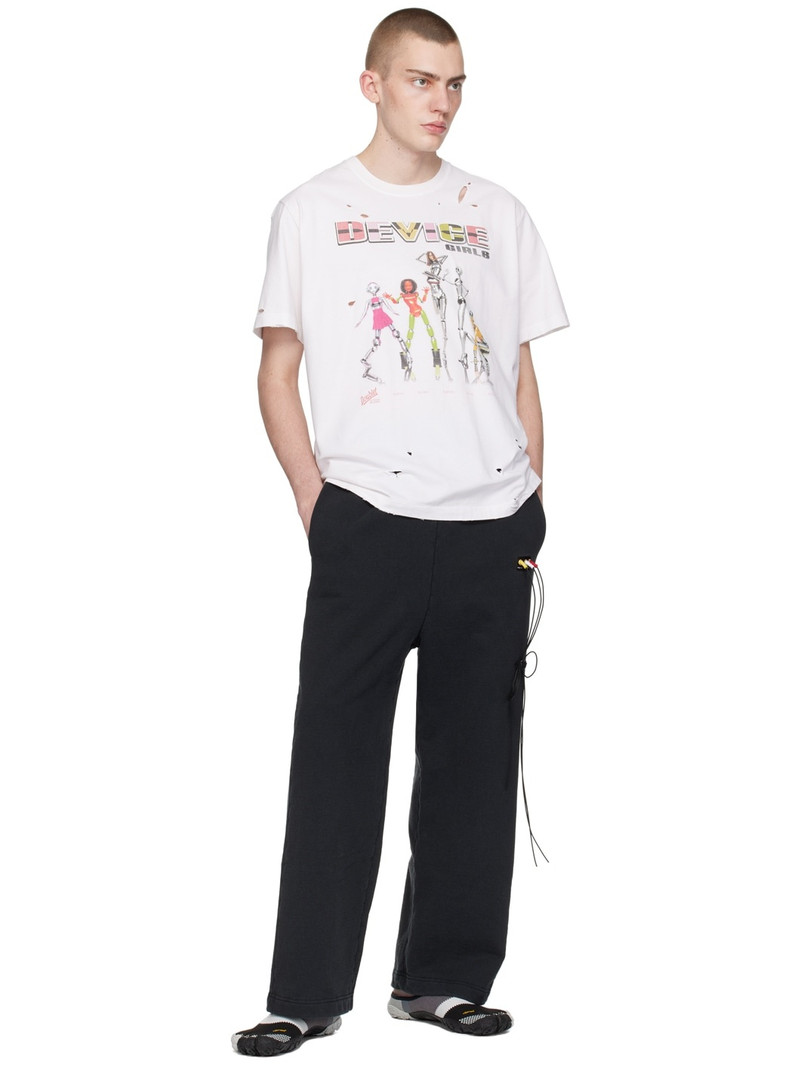 doublet White PZ Today Edition 'Device Girls' T-Shirt outlook