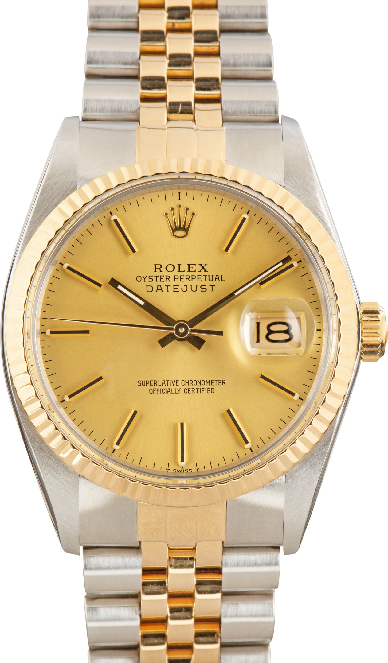 Rolex Datejust 16013 Two Tone Watch - 1