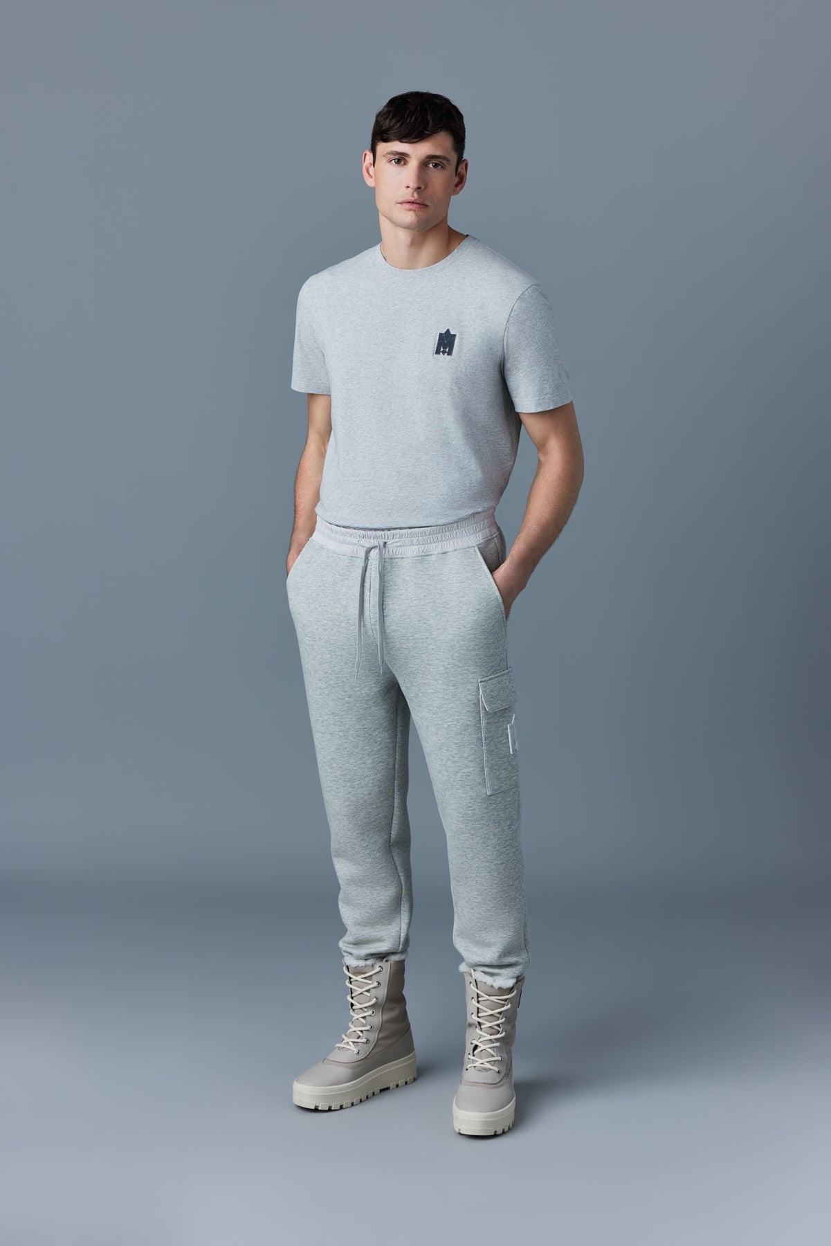 MARVIN Double face jersey sweatpants - 3