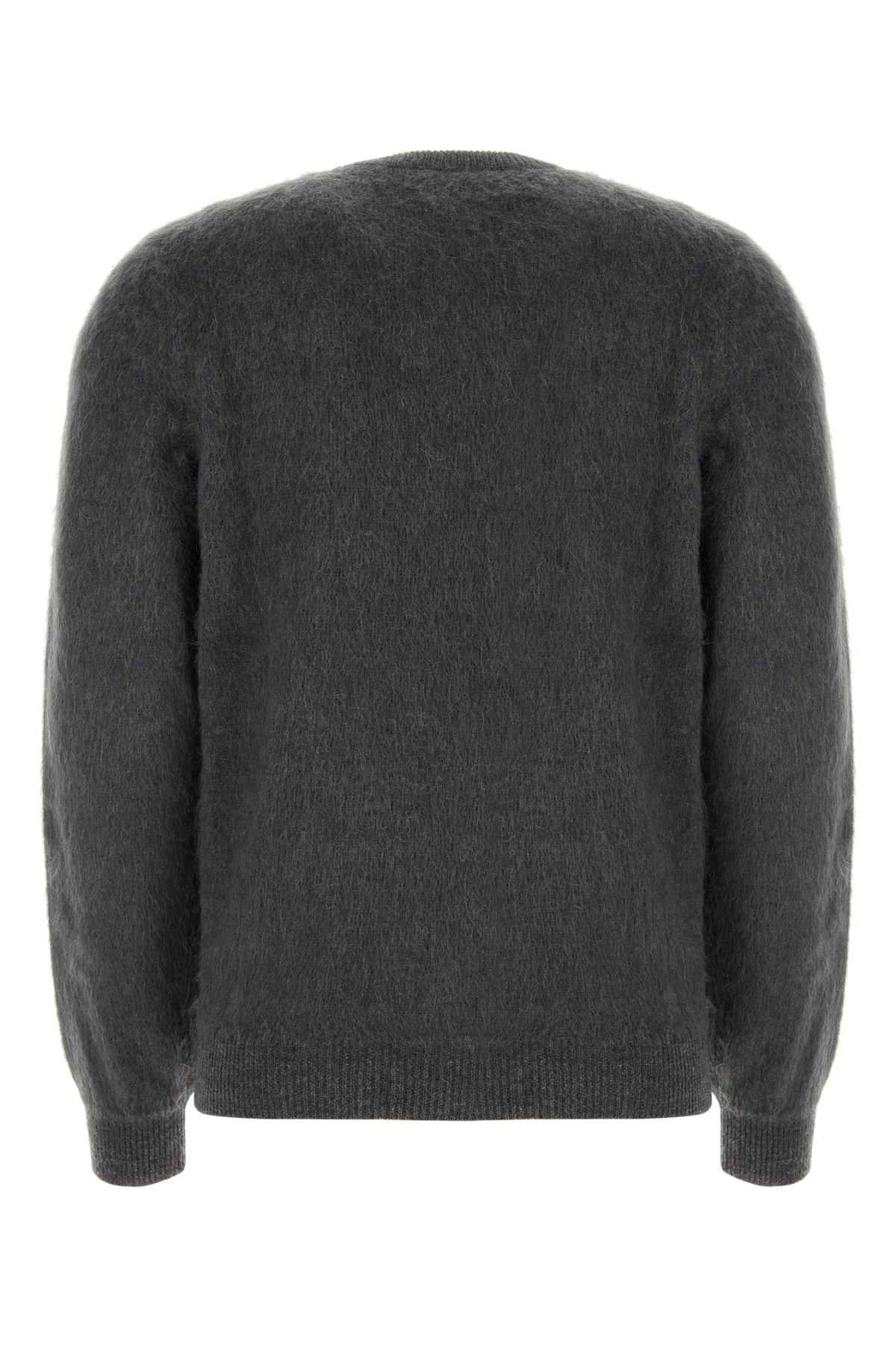 Fendi Men Embroidered Wool Blend Sweater - 2
