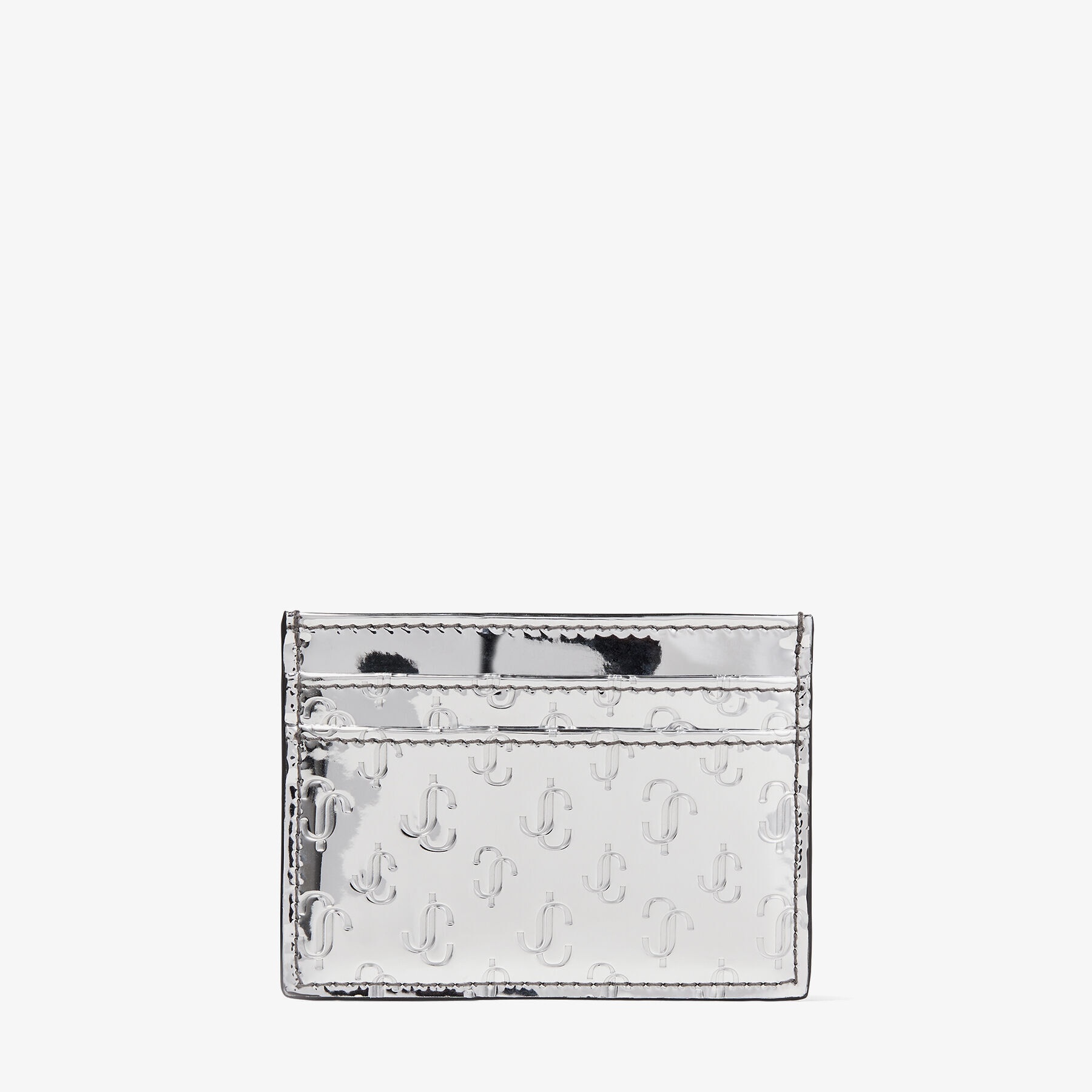 Umika
Silver Metallic Fabric and JC Mirror Fabric Card Holder - 4