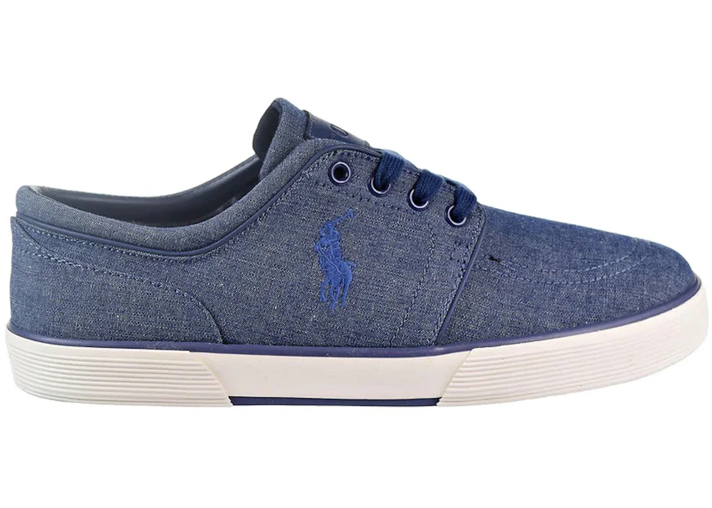 Polo Ralph Lauren Faxon Low Indigo Blue Chambray - 1