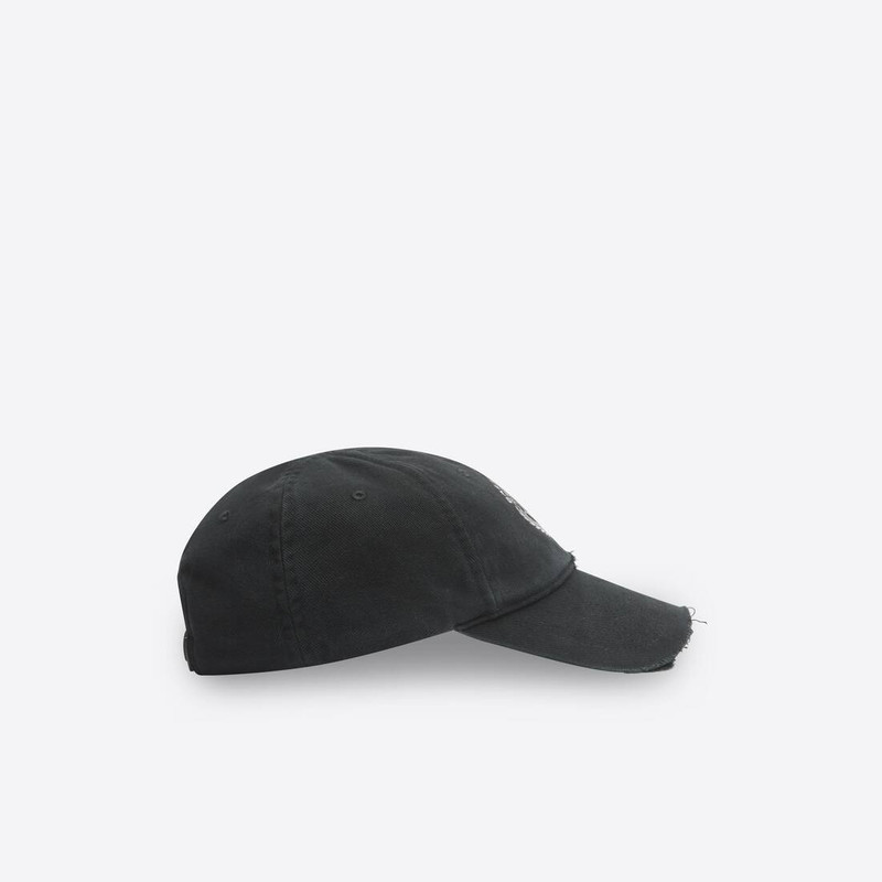 Men's Scissors Crest Cap in Black 4