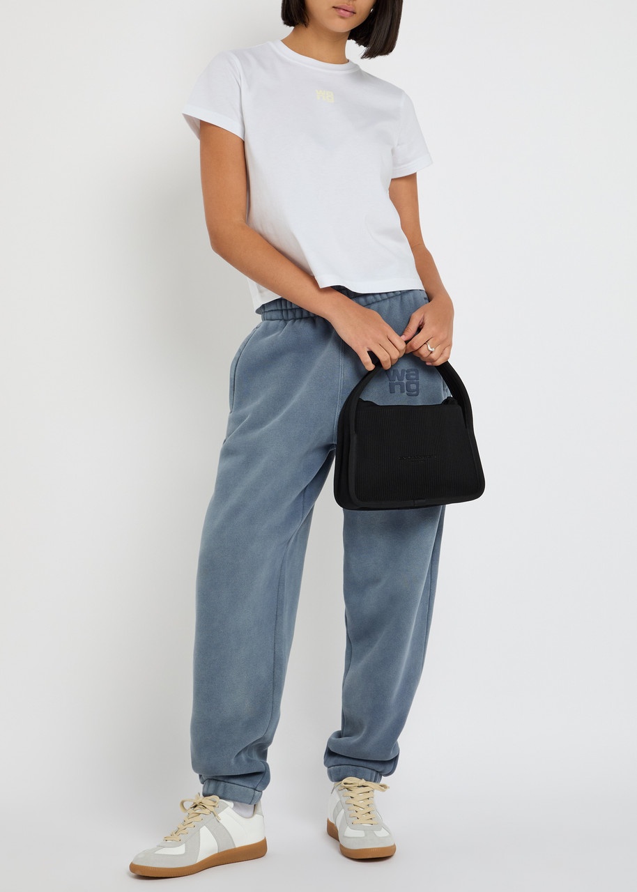 Alexanderwang.t Logo-appliquéd Cotton T-shirt - 4