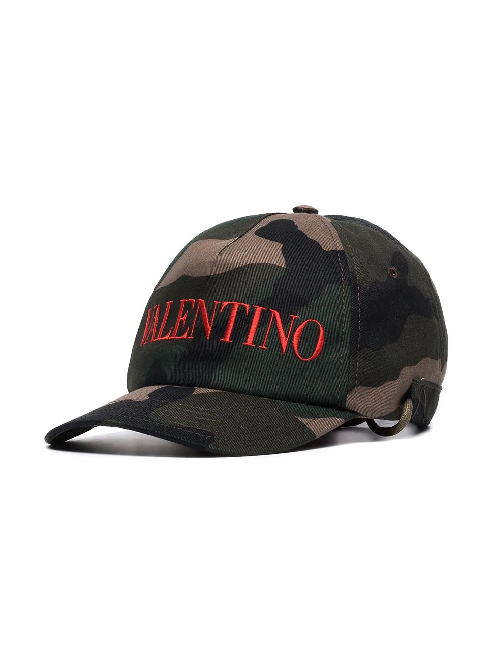 camouflage logo-embroidered baseball cap - 3